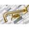 Kingston Brass KS6027ZX Wall Mount Tub Faucet, Brushed Brass KS6027ZX - alternate 5